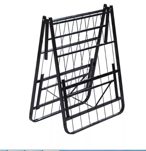 Mail Packing Metal Bed Frame Foldable for Easy Transport of Twin Full Queen and King Sizes