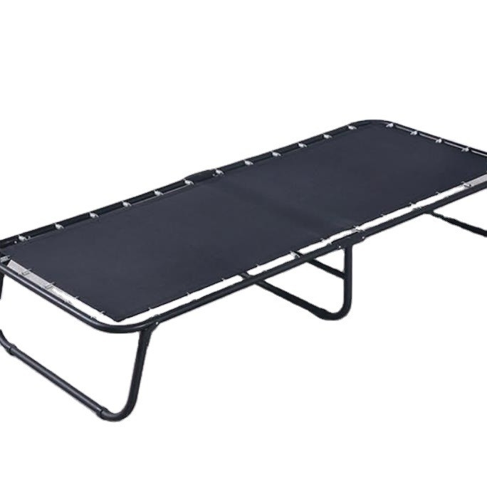 Mail Packing Y Morden Easy Assembling Black Strong Camping Folding Bed Foldable Bed