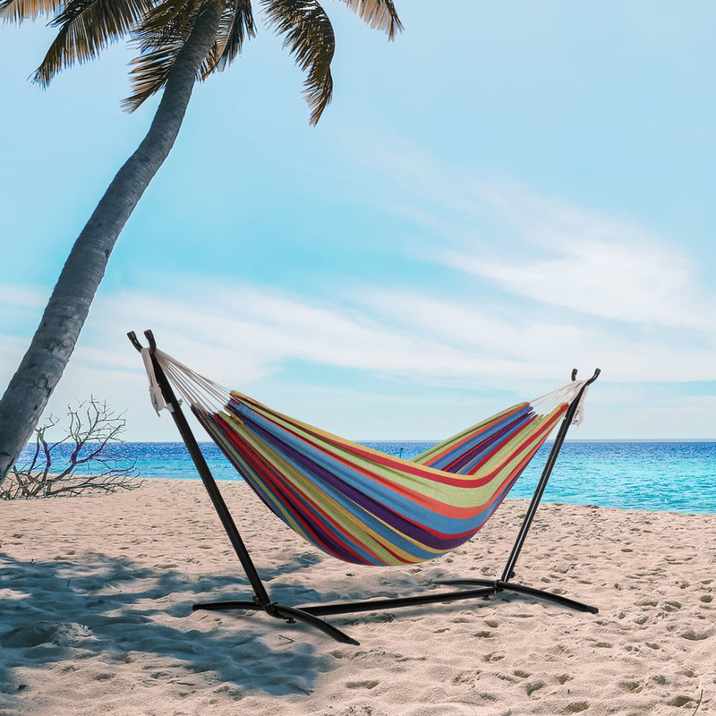 Outdoor Furniture Hot Portable Free Standing Hammock Chair with 260KGS Weight Capacity