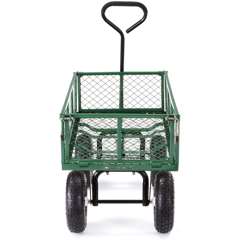Versatile Steel Mesh Garden Trolley Cart for All Your Gardening Tasks