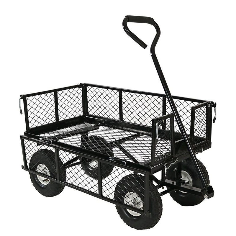 500LBS Garden Mesh Cart The Best Choice for Effortless Leaf Collection and Transport
