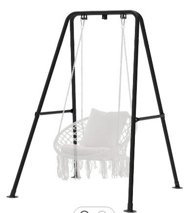 Freestanding Heavy Duty Hammock Stand Portable Adjustable Frame for Outdoor Furniture