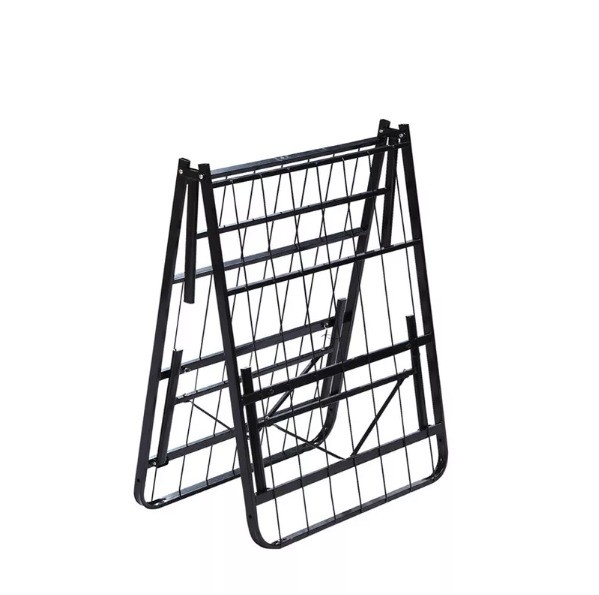 Foldable Smartbase Compack Mattress Foundation Metal Bed Frame for Customer's Request