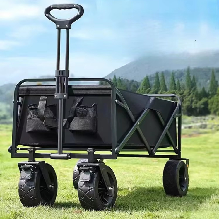 Convenient Collapsible Wagon for Outdoor Activities 260KGS Capacity 86*46*85 Dimension